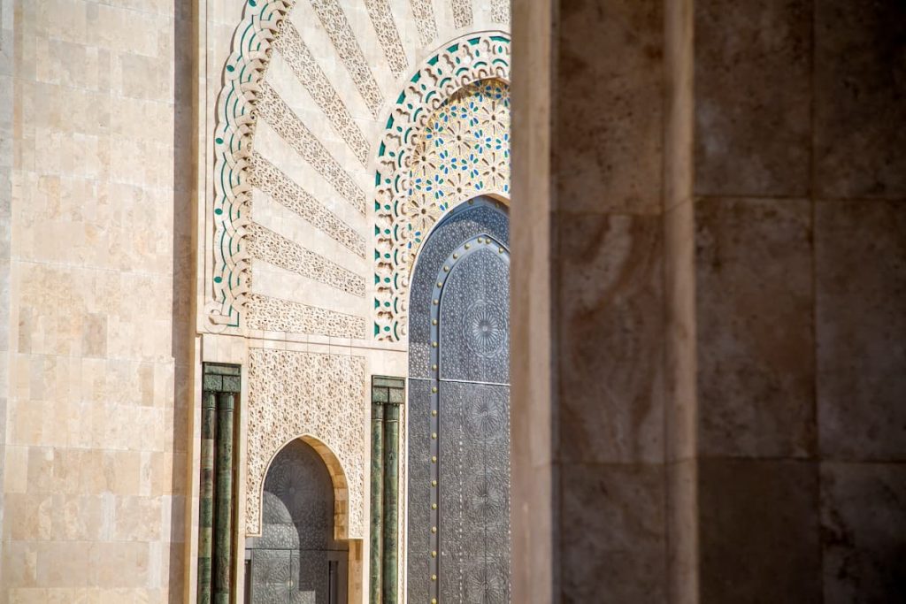 Mosquée Hassan II à Casablanca, Maroc