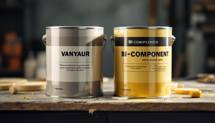 Vernis mono-composant vs vernis bicomposant : quelles différences ?