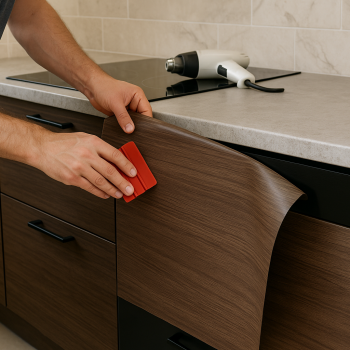 Moderniser sa cuisine sans travaux lourds grâce au covering