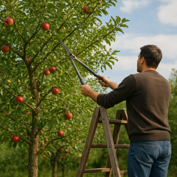 Comment tailler un pommier trop haut : guide complet