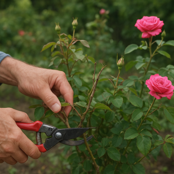 Comment tailler les rosiers buissons