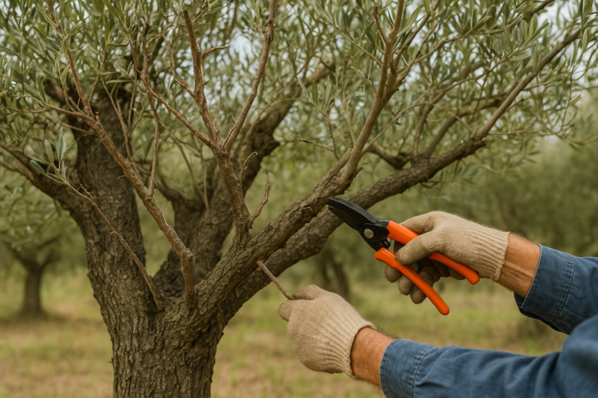 Comment couper un olivier : guide pratique pour réussir la taille